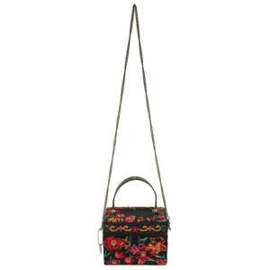 Mary Frances Secret Garden Beaded Embroidered Top Handle Box Handbag, Multi