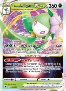 hisuian lilligant vstar - 018/189 - ultra rare - sword & shield - astral radiance