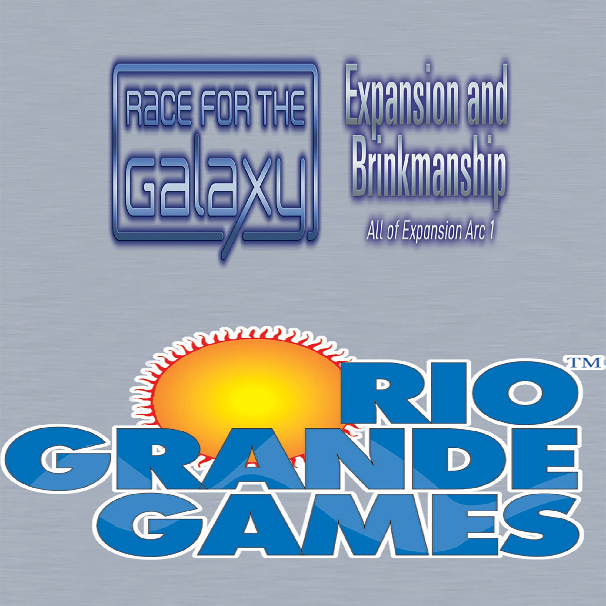 Rio Grande Games Race for The Galaxy: Expansion and Brinkmanship - The Combined 1st Arc - Rio Grande Games, Compatable with Race for The Galaxy Second Edition, Ages 14+, 1-6 Players, 30-60 Min