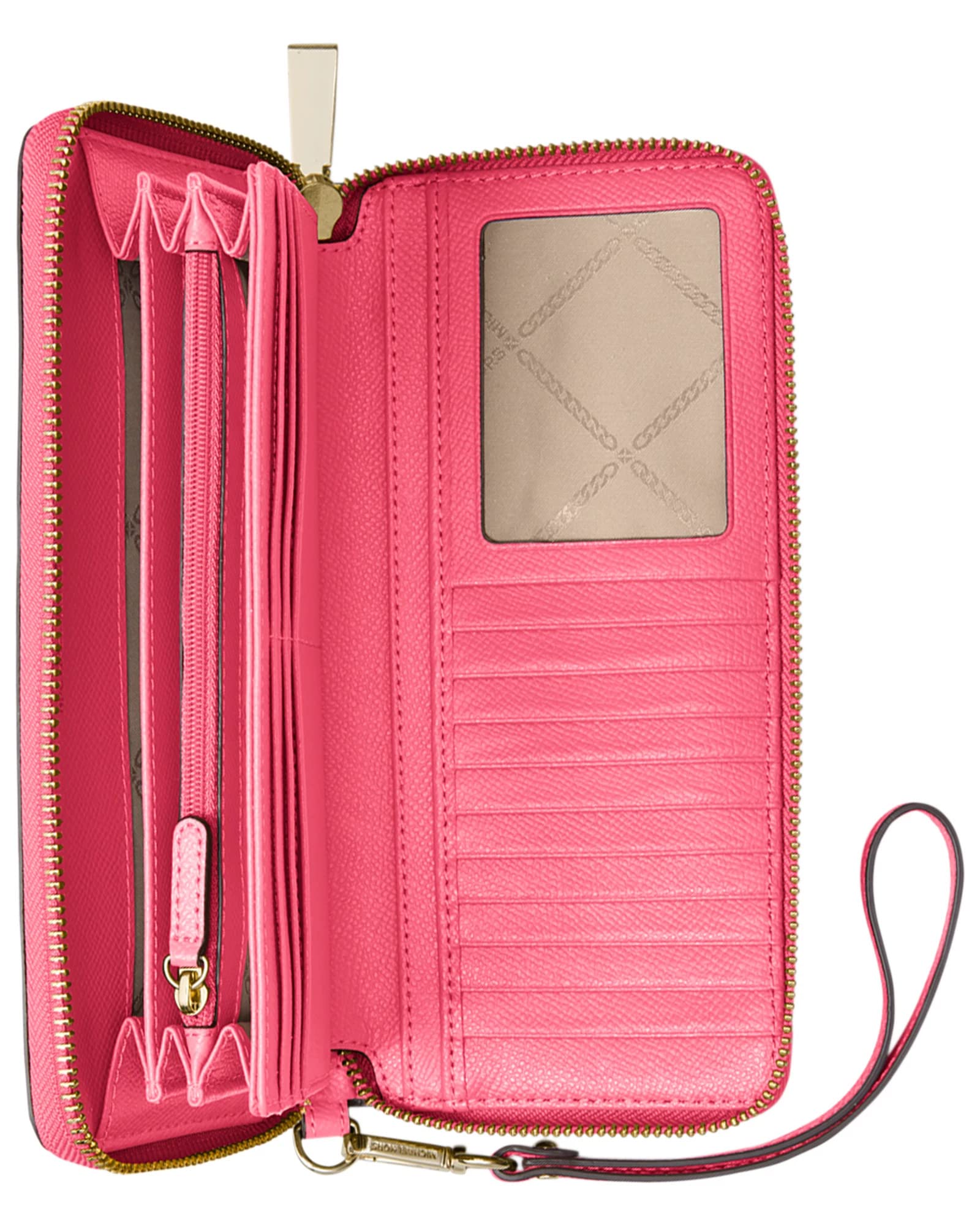 Michael Kors Jet Set Travel Wallet, Rubin Red