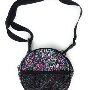 Victoria's Secret Pink Crossbody Belt Bag convertible, Midnight Daisy Floral