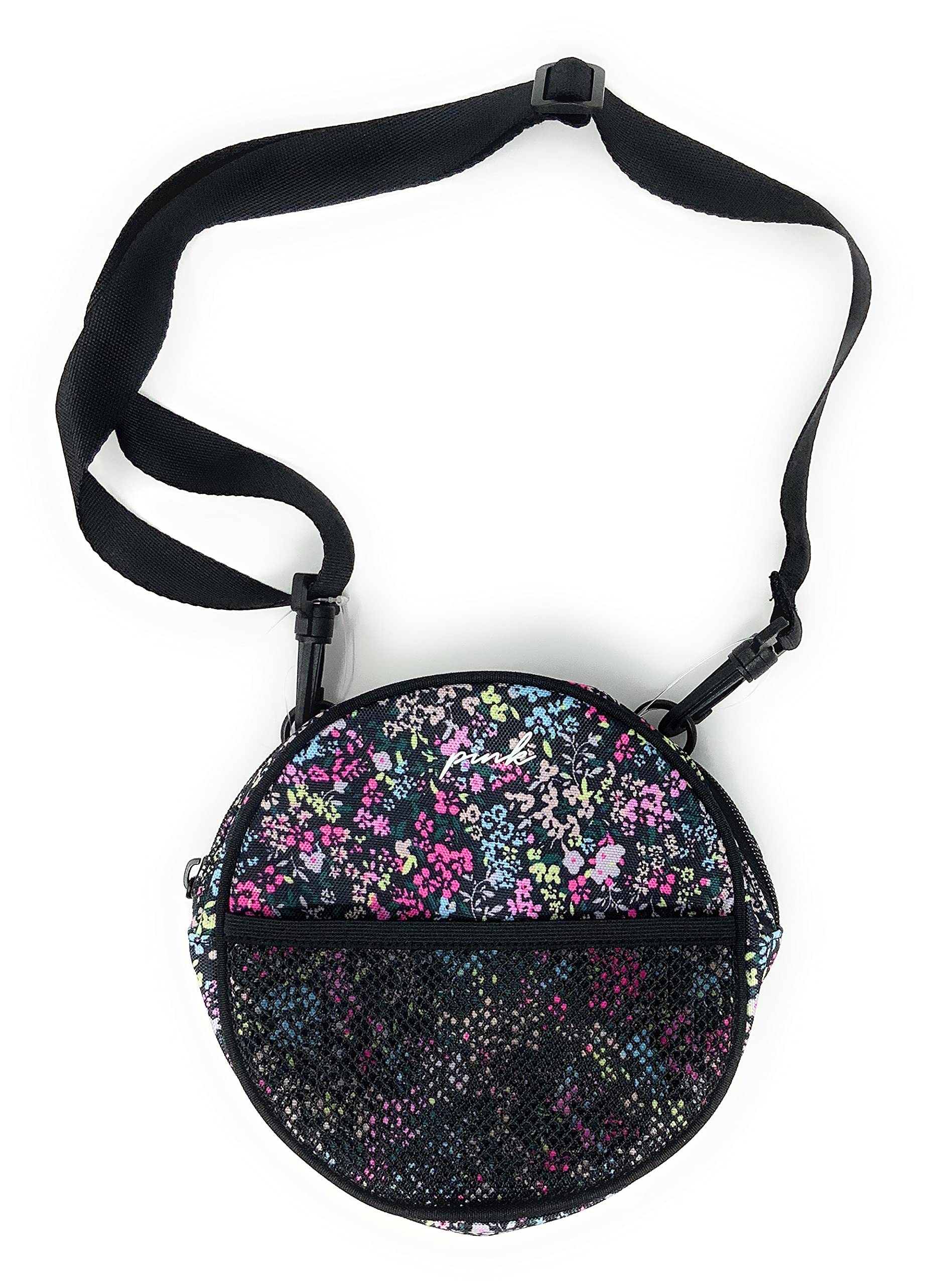 Victoria's Secret Pink Crossbody Belt Bag convertible, Midnight Daisy Floral