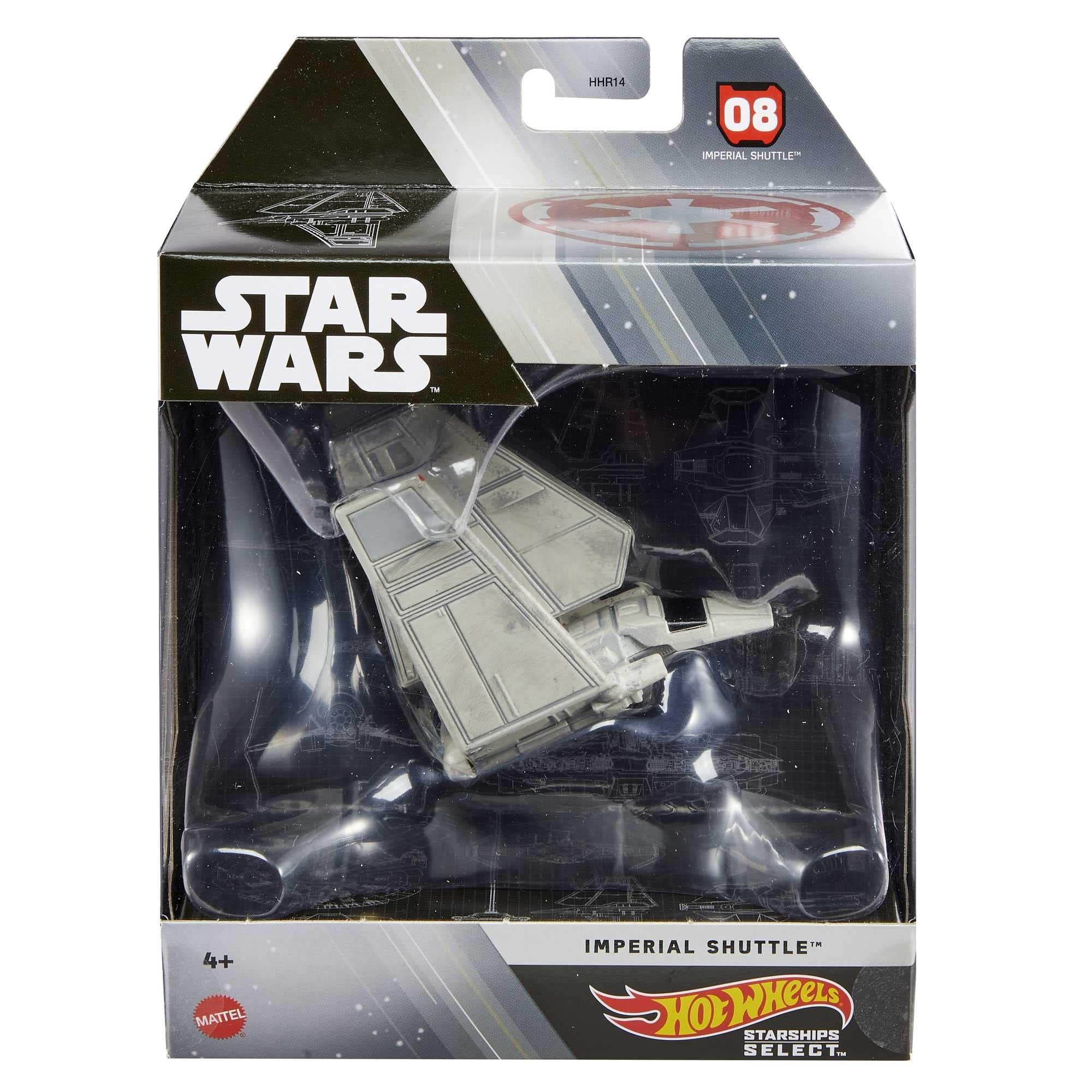 Hot Wheels Star Wars Starships Select Premium Diecast Imperial Shuttle