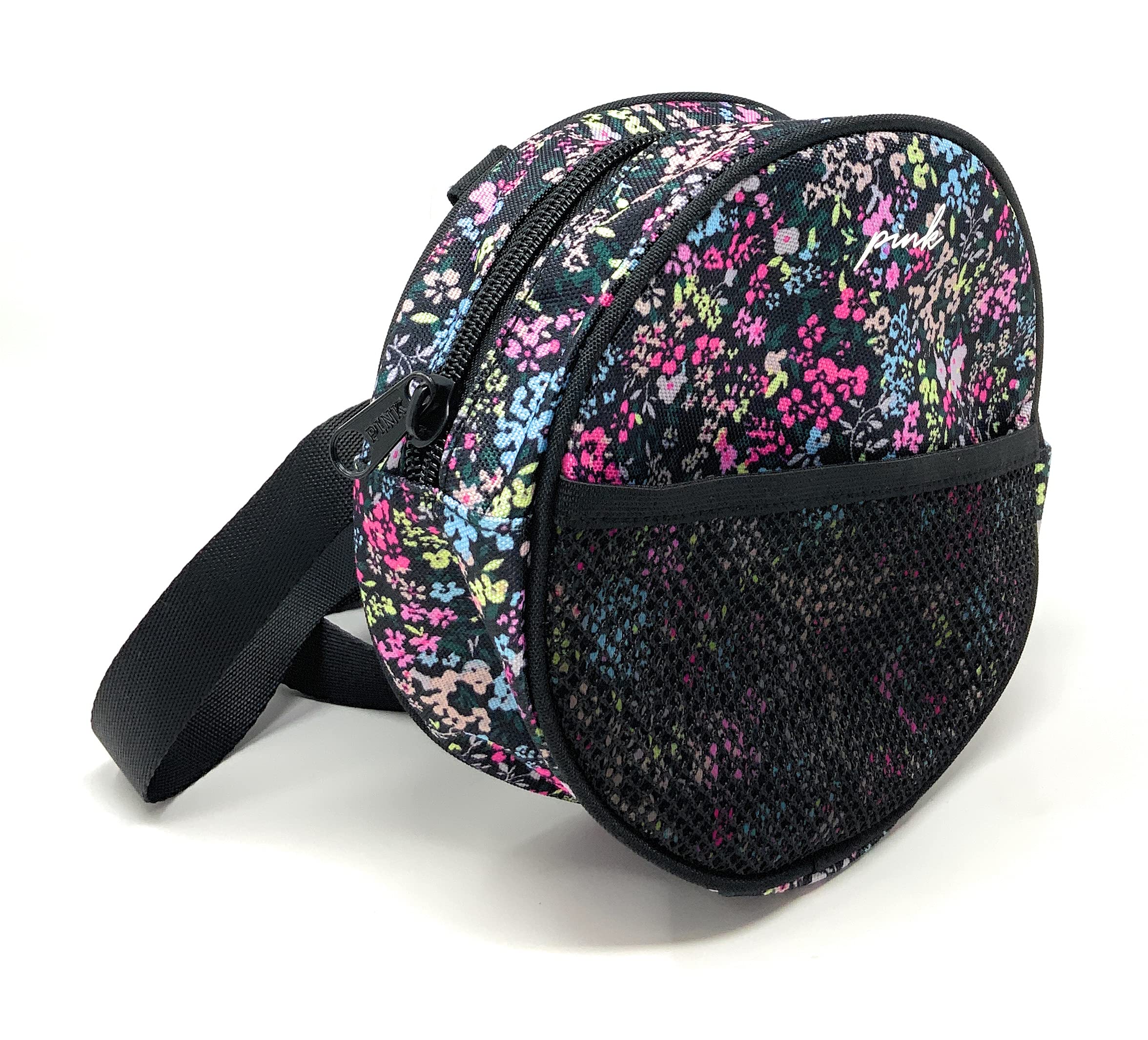 Victoria's Secret Pink Crossbody Belt Bag convertible, Midnight Daisy Floral