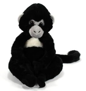 the petting zoo spider monkey stuffed animal plushie, gifts for kids, wild onez zoo animals, monkey plush toy, 12 inches