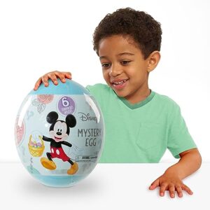 Disney Junior Mickey Mouse Giant Easter Egg Surprise, 6-pieces, Officially Licensed Kids Toys for Ages 3 Up by Just Play