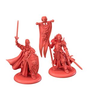 CMON A Song of Ice and Fire Tabletop Miniatures Game Casterly Rock Honor Guards Unit Box - Elite Protectors for Epic Battles! Strategy Game, Ages 14+, 2+ Players, 45-60 Minute Playtime, Made