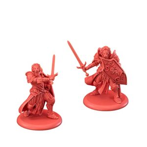 CMON A Song of Ice and Fire Tabletop Miniatures Game Casterly Rock Honor Guards Unit Box - Elite Protectors for Epic Battles! Strategy Game, Ages 14+, 2+ Players, 45-60 Minute Playtime, Made