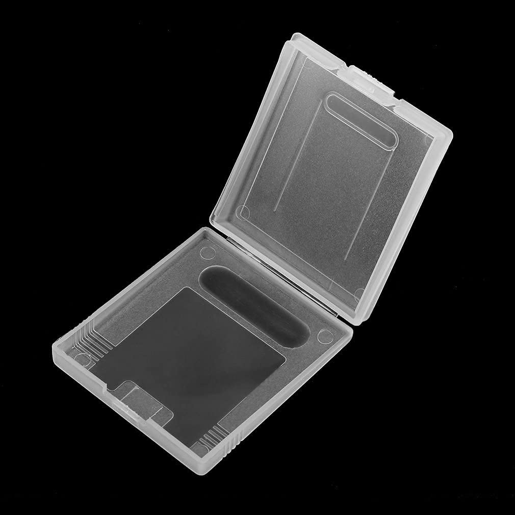 Clear Plastic Game Cartridge Case Box Game Card Cartridge Cases Boxes for Nintend Gameboy Color GBC Replacement (10PCS)