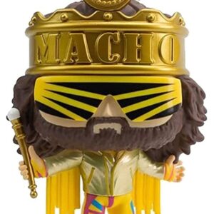 WWE King Macho Man Metallic Pop! Vinyl Figure - Entertainment Earth Exclusive