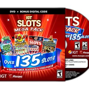 Legacy Games Amazing Casino Games for PC: IGT Slots, Mega Game DVD Pack + Digital Download Codes (PC)