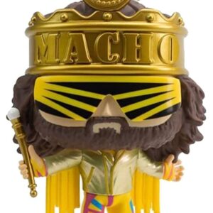 WWE King Macho Man Metallic Pop! Vinyl Figure - Entertainment Earth Exclusive