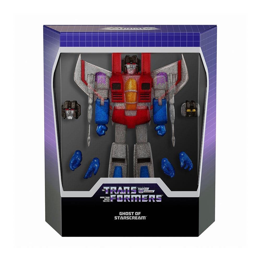 SUPER7 Transformers Ultimates Ghost of Starscream 7-Inch Action Figure