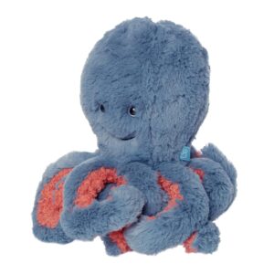 Manhattan Toy Dusty Blue Octopus 12" Ocean Sea Life Stuffed Animal Toy