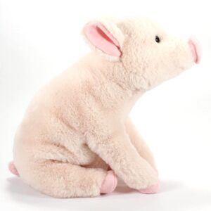 The Petting Zoo Pig Stuffed Animal Plushie, Gifts for Kids, Wild Onez Farm Animals, Pig Plush Toy 12 inches