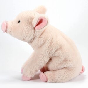 The Petting Zoo Pig Stuffed Animal Plushie, Gifts for Kids, Wild Onez Farm Animals, Pig Plush Toy 12 inches