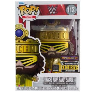 WWE King Macho Man Metallic Pop! Vinyl Figure - Entertainment Earth Exclusive