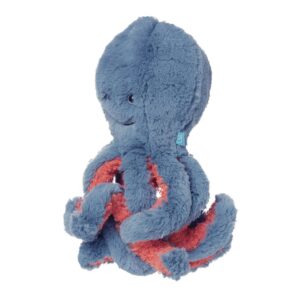 Manhattan Toy Dusty Blue Octopus 12" Ocean Sea Life Stuffed Animal Toy