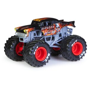 Monster Jam 2022 Spin Master 1:64 Diecast Truck with Bonus Accessory: Arena Favorites Avenger Fire