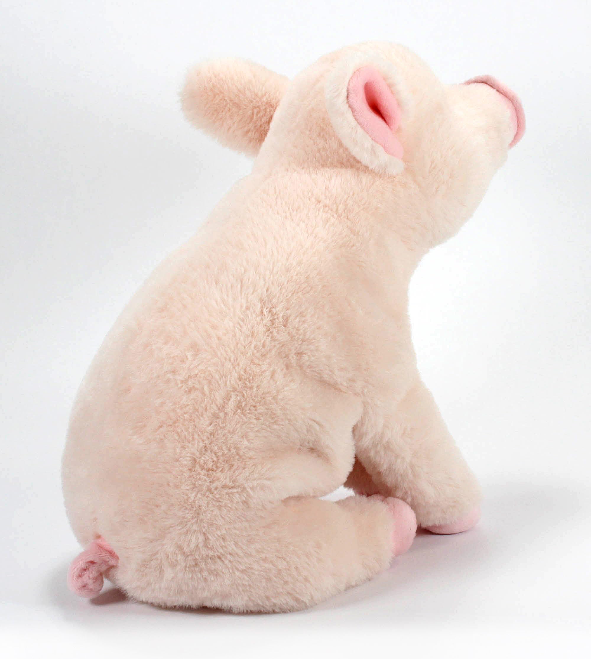 The Petting Zoo Pig Stuffed Animal Plushie, Gifts for Kids, Wild Onez Farm Animals, Pig Plush Toy 12 inches