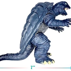 TwCare Gamera Figure 1995, Godzilla Toy Action Figure: King of The Monsters, Movie Series Movable Joints Soft Vinyl, Travel Bag