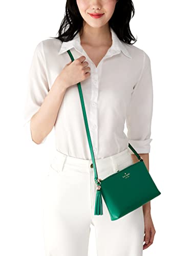 Kate Spade Ivy Street Leather Crossbody (Wintergreen)