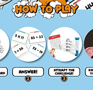 Math Blast! Cool Math Games for Kids 8-12 - Fun Educational Math Game for Home & Classroom - Practice Math The Fun Way with Math Kids, Math Games for Kids, & More