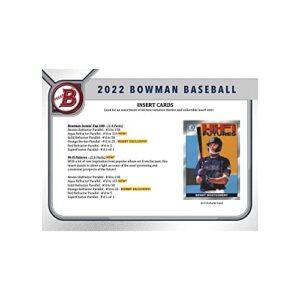 2022 Topps Bowman Baseball Trading Card Mega Box