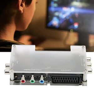 Hilitand OSSC Add On Board, Dual Modes Linedouble Smoothing HD OSSC to SCART or Component Video Converter with Compound S Video for NTSC PAL Game Console