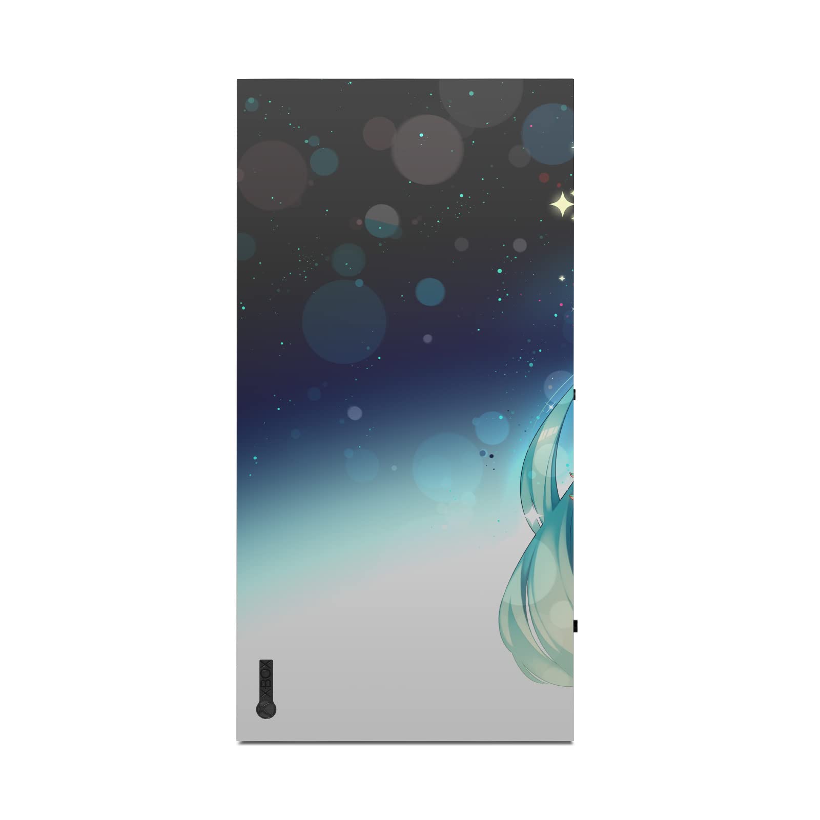 Head Case Designs Officially Licensed Hatsune Miku Night Sky Graphics Matte Vinyl Sticker Gaming Skin Decal Cover Compatible With Xbox Series X Console