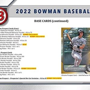 2022 Topps Bowman Baseball Trading Card Mega Box