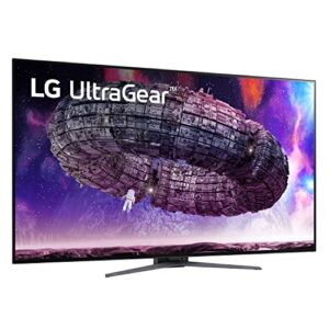 LG 48GQ900-B 48” Ultragear UHD OLED Gaming Monitor with Anti-Glare, 1.5M : 1 Contrast Ratio & DCI-P3 99% (Typ.) with HDR 10, .1ms (GtG) 120Hz Refresh Rate, HDMI 2.1,Black