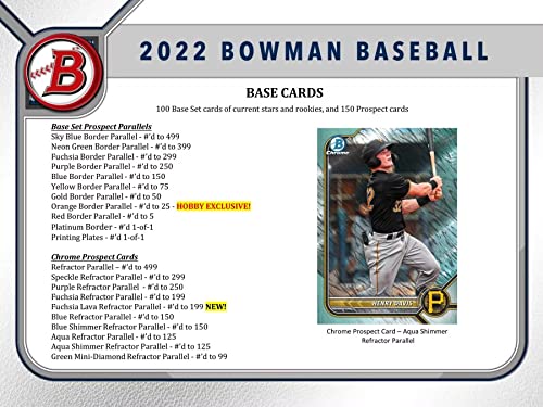 2022 Topps Bowman Baseball Trading Card Mega Box