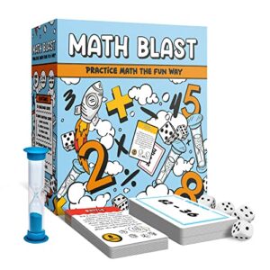 Math Blast! Cool Math Games for Kids 8-12 - Fun Educational Math Game for Home & Classroom - Practice Math The Fun Way with Math Kids, Math Games for Kids, & More