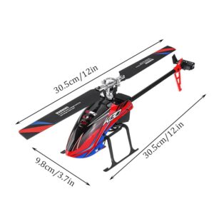 RC Helicopter 2.4G 6CH Brushless Motor RC Airplane 3D-6G Flybarless Compatible with Stunt Helicopter RTF Boy Girl Electric Toy Toy Electric Toy for Flight Enthusiasts