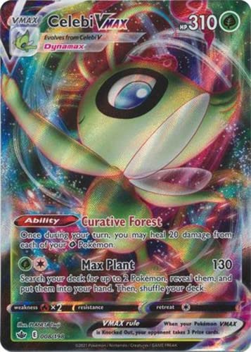 Celebi VMAX - 008/198 - Ultra Rare - Sword & Shield - Chilling Reign