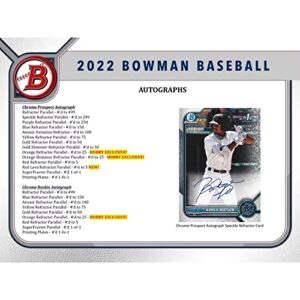 2022 Topps Bowman Baseball Trading Card Mega Box