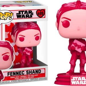 Funko Pop! Star Wars: Valentines - Fennec - Star Wars: The Mandalorian - Collectable Vinyl Figure - Gift Idea - Official Products - Toys for Kids and Adults - TV Fans