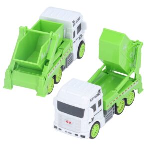 Toy garbage truck real sliding plastic material inertial sanitation vehicle to understand waste classification Sanitation vehicle (dumping vehicle)