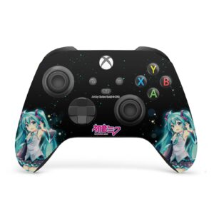 Head Case Designs Officially Licensed Hatsune Miku Night Sky Graphics Vinyl Sticker Gaming Skin Decal Cover Compatible With Xbox Series X Console and Controller Bundle