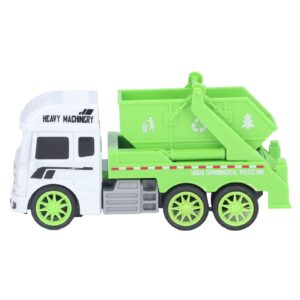 Toy garbage truck real sliding plastic material inertial sanitation vehicle to understand waste classification Sanitation vehicle (dumping vehicle)