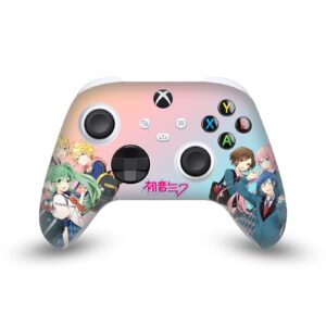 Head Case Designs Officially Licensed Hatsune Miku High School Graphics Vinyl Sticker Gaming Skin Decal Cover Compatible with Xbox Series X/S Controller