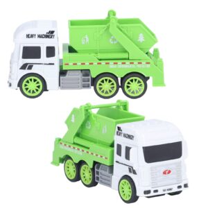 Toy garbage truck real sliding plastic material inertial sanitation vehicle to understand waste classification Sanitation vehicle (dumping vehicle)