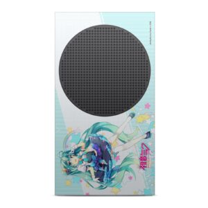 Head Case Designs Officially Licensed Hatsune Miku Stars and Rainbow Graphics Vinyl Sticker Gaming Skin Decal Cover Compatible with Xbox Series S Console