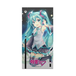 Head Case Designs Officially Licensed Hatsune Miku Night Sky Graphics Matte Vinyl Sticker Gaming Skin Decal Cover Compatible With Xbox Series X Console