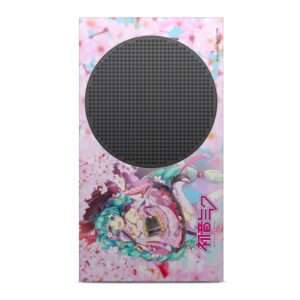 Head Case Designs Officially Licensed Hatsune Miku Sakura Graphics Matte Vinyl Sticker Gaming Skin Decal Cover Compatible with Xbox Series S Console