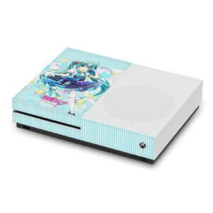 head case designs officially licensed hatsune miku stars and rainbow graphics matte vinyl sticker gaming skin decal cover compatible with xbox one s console