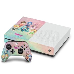 head case designs officially licensed hatsune miku characters graphics vinyl sticker gaming skin decal cover compatible with xbox one s console and controller bundle