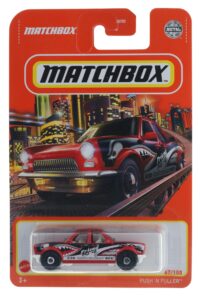 matchbox 2022 - push 'n puller - friend or foe [red] 47/100