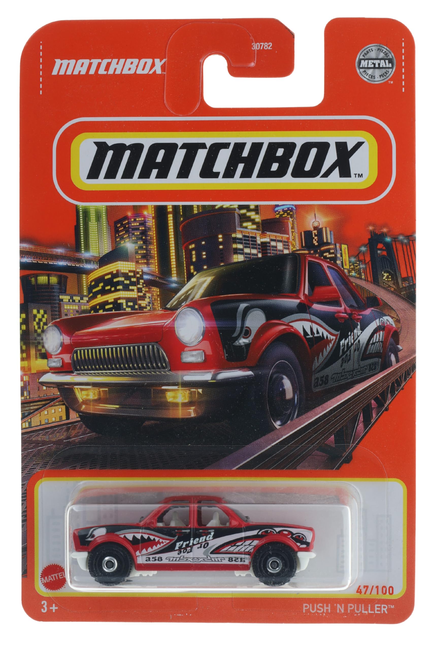 Matchbox 2022 - Push 'N Puller - Friend or Foe [red] 47/100